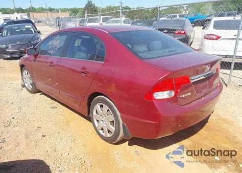 2010 Honda Civic Lx z USA, uszkodzony, nr VIN 2HGFA1F55AH552690